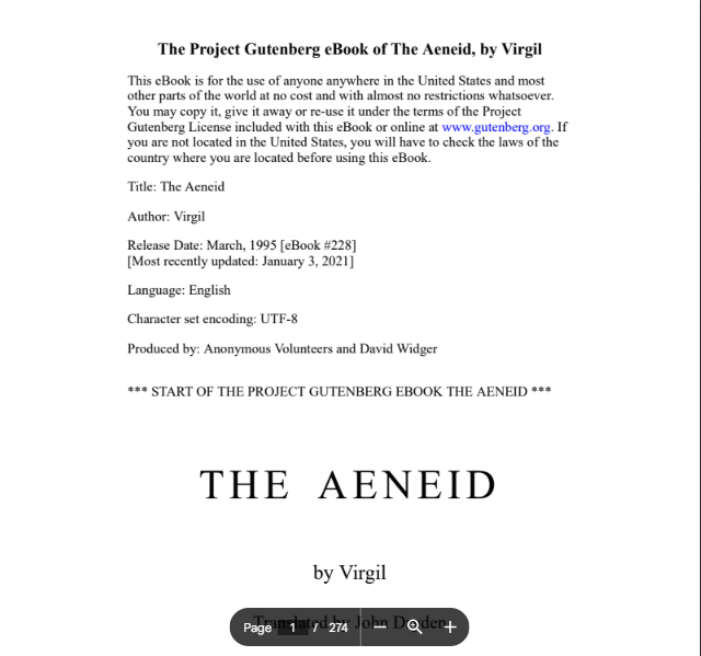 the aeneid